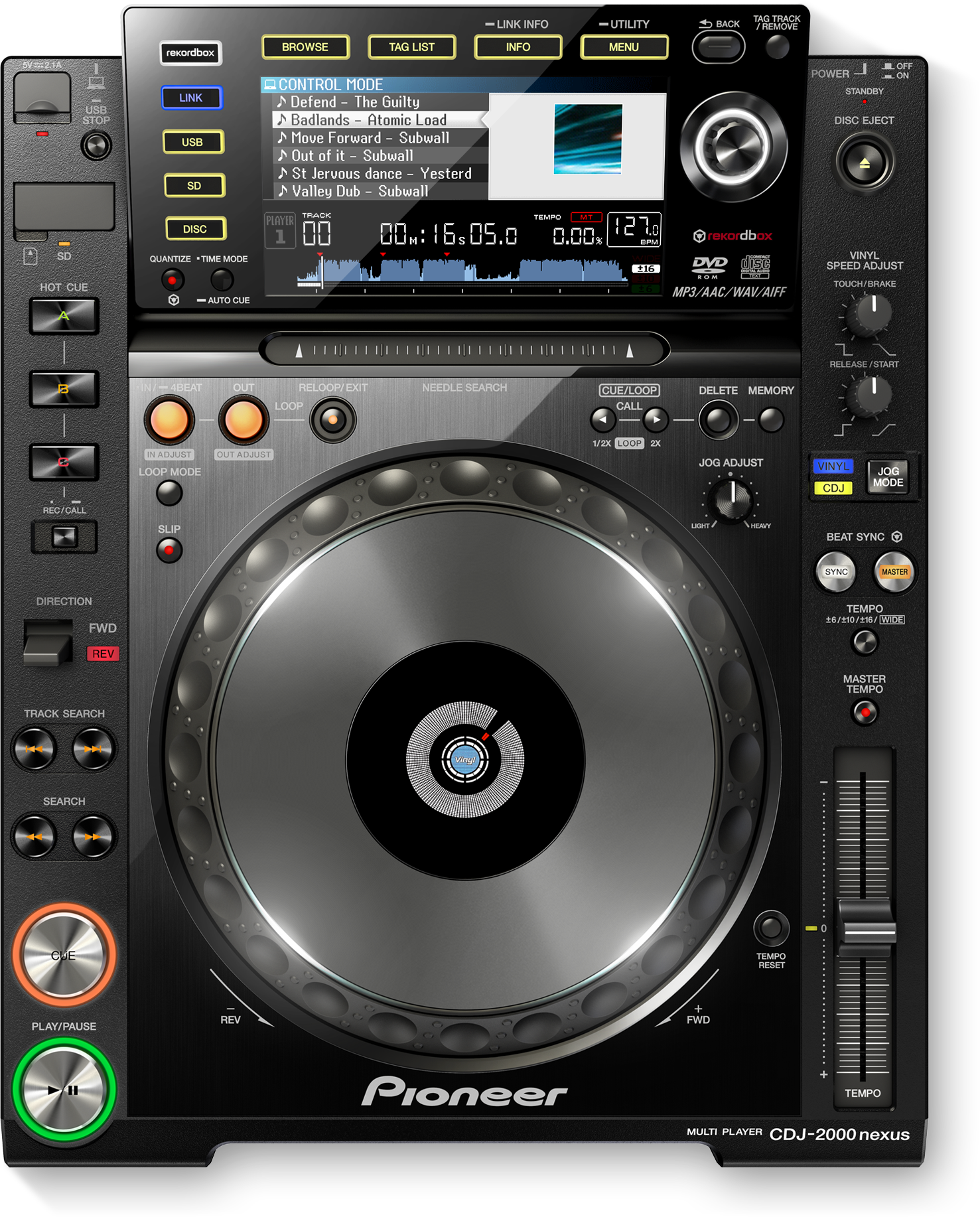 Pioneer CDJ 2000 Nexus